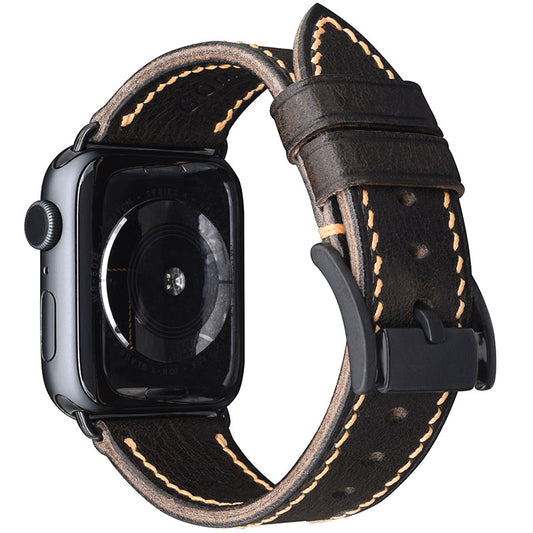 Coffee MBOX-LUX Handmade Band for Apple Watch