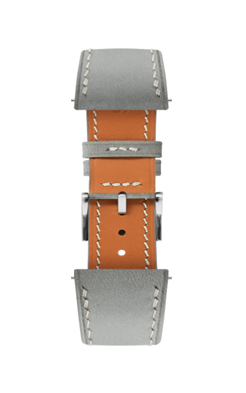 Cognac Pearl fish skin Slim Stitchless Strap