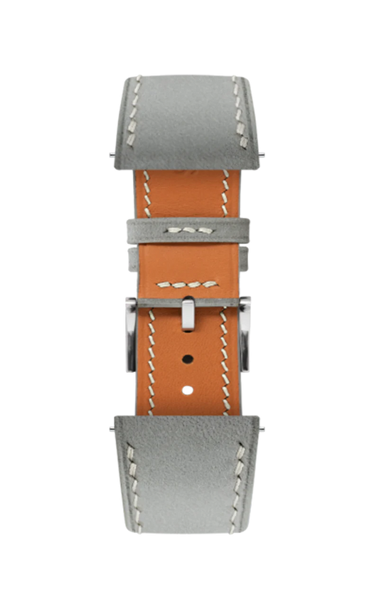 Cognac Pearl fish skin Slim Stitchless Strap