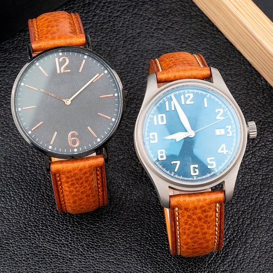 Brown-Orange line Badalassi Signature Strap