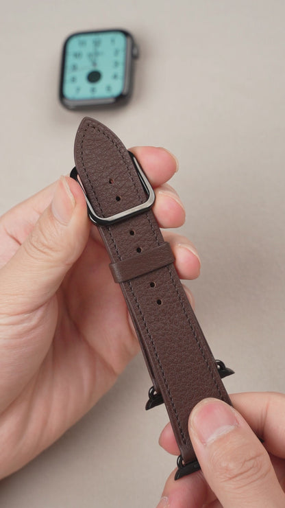 Italian Oiled Calfskin Apple Strap